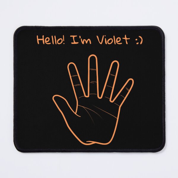 Item preview, Hello I'm Violet my name funny girl cute designed and sold by STRAVOY.
