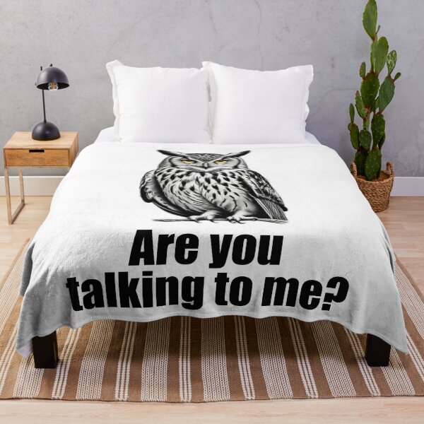 Item preview, Owl, and Are you talking to me? designed and sold by LuckyCreative.