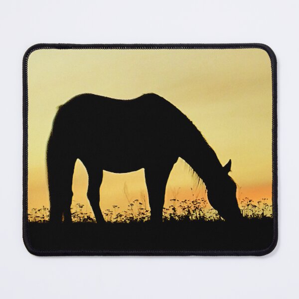 Item preview, Horse silhouette sunset designed and sold by BlackoutPhotos.