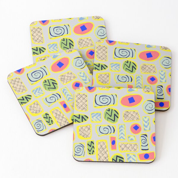 Item preview, Abstract Pattern - Light Grey designed and sold by SteinHead.