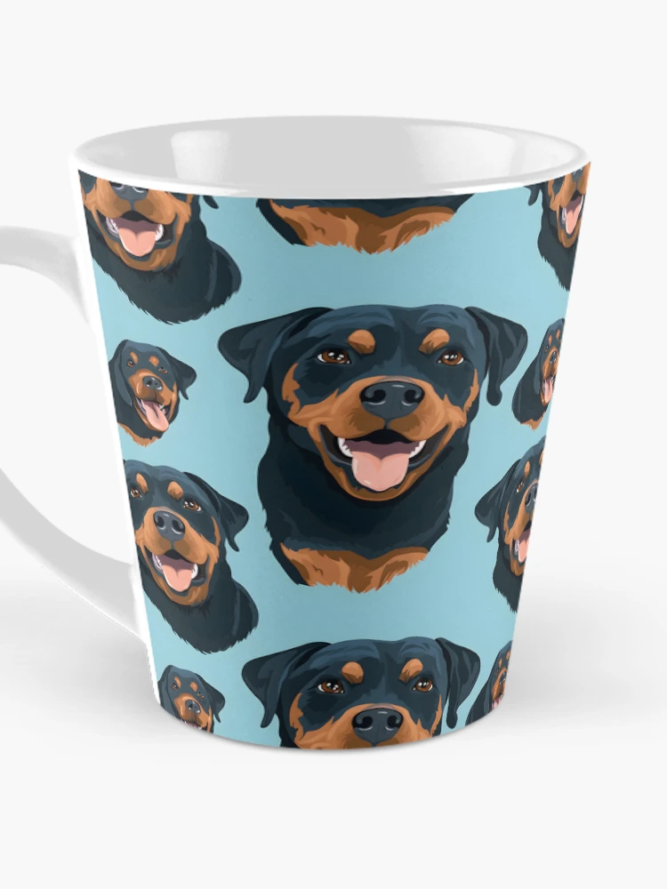 Thumbnail 3 of 4, Coffee Mug, Dogs 2 Rottweiler 26 designed and sold by DigitalPatternx.
