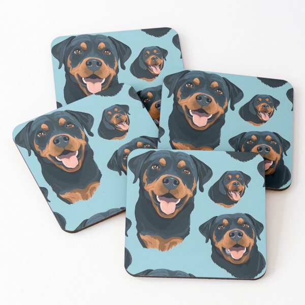 Item preview, Dogs 2 Rottweiler 26 designed and sold by DigitalPatternx.