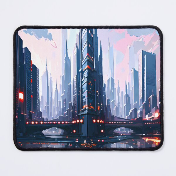 Item preview, A Mirrored Cityscape Degrades In Resolute Light designed and sold by Emmagium.