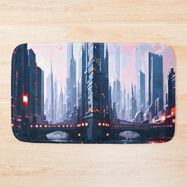Item preview, A Mirrored Cityscape Degrades In Resolute Light designed and sold by Emmagium.