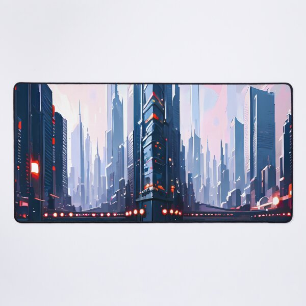 Item preview, A Mirrored Cityscape Degrades In Resolute Light designed and sold by Emmagium.