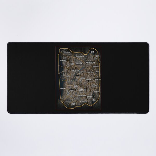 Item preview, Urzikstan Map, Gamer Gift designed and sold by jaggyboy.