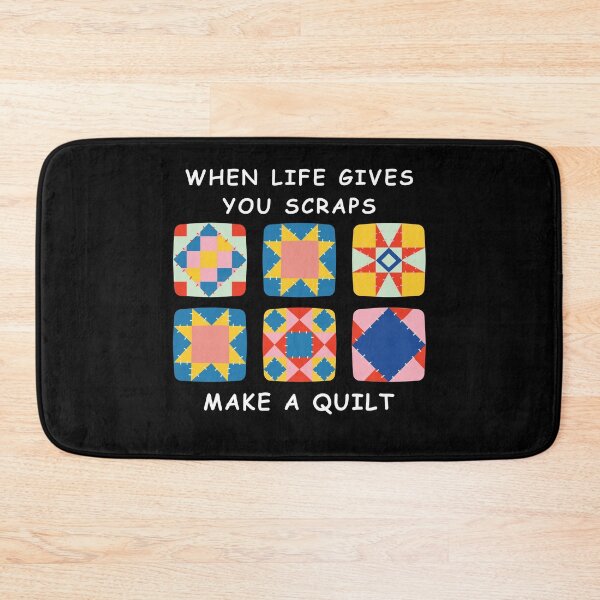 Item preview, When Life Gives You Scraps, Make a Quilt - Funny Quilter designed and sold by Wiss2Arts.