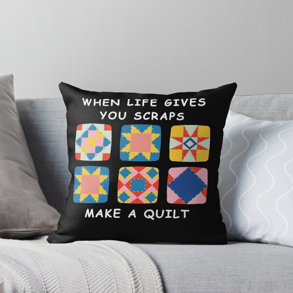 Item preview, When Life Gives You Scraps, Make a Quilt - Funny Quilter designed and sold by Wiss2Arts.
