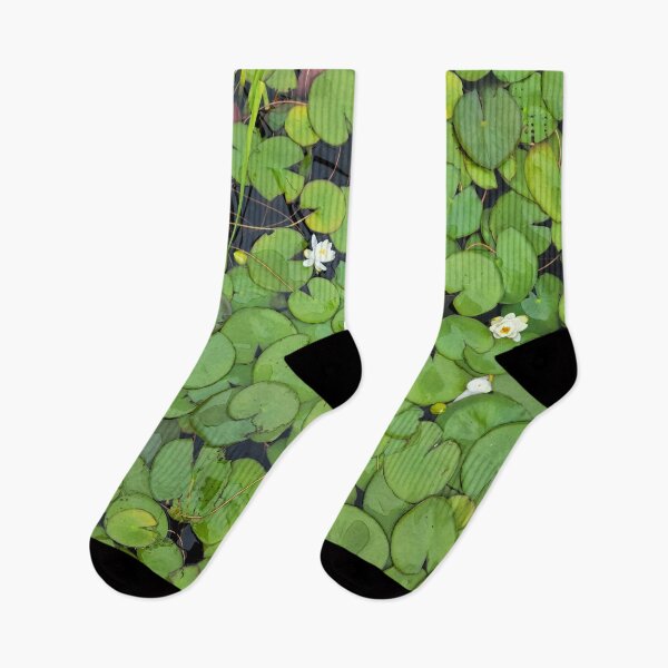 Item preview, Lily Pads on a Pond  designed and sold by Alexandra Sutherland.