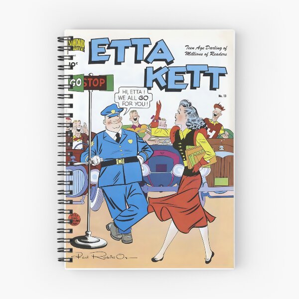 Item preview, Etta Kett #13 June 1949 Retro Comic Book Cover Art designed and sold by ArchimedesPrime.