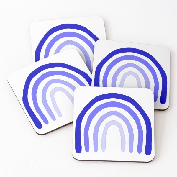Item preview, Doodle Rainbow Indigo designed and sold by Happy-K.