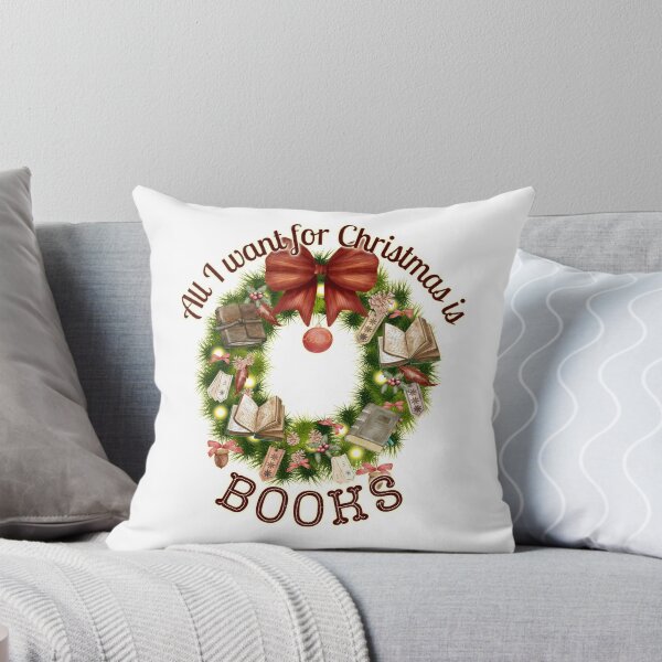Item preview, All I want for Christmas is books designed and sold by InkDrinker23.