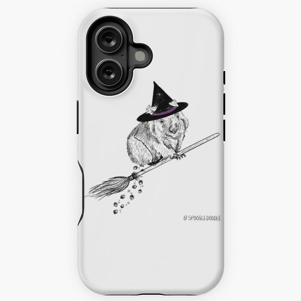 Vista previa del artículo con la obra «Funda resistente MagSafe para iPhone», diseñado y vendido por SpoogleDoodle.