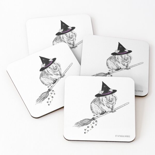 Item preview, Witchy Wombat designed and sold by SmelDraws.