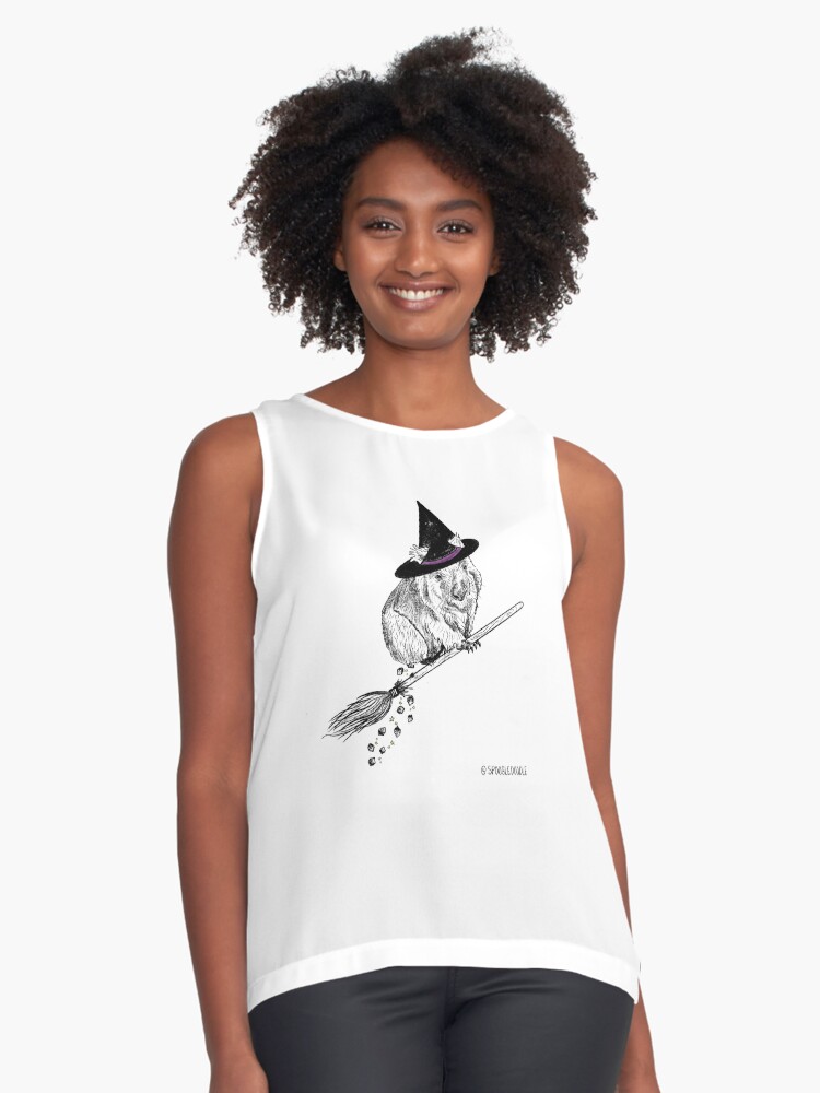 Vista previa del artículo con la obra «Blusa sin mangas», diseñado y vendido por SpoogleDoodle.