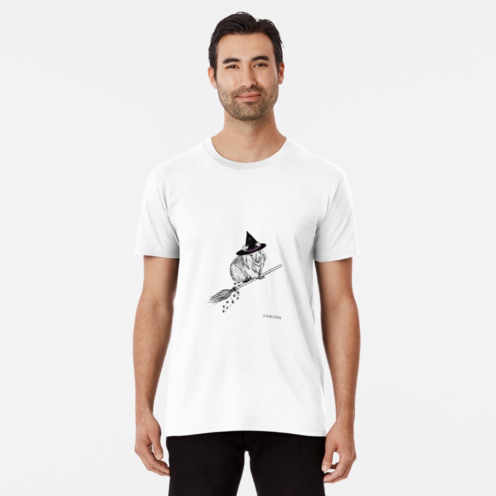 Vista previa del artículo con la obra «Camiseta premium», diseñado y vendido por SpoogleDoodle.