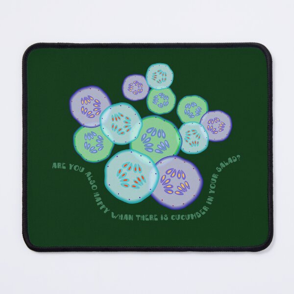 Item preview, Are you also happy when there is cucumber in your salad? designed and sold by InnnaMorata.