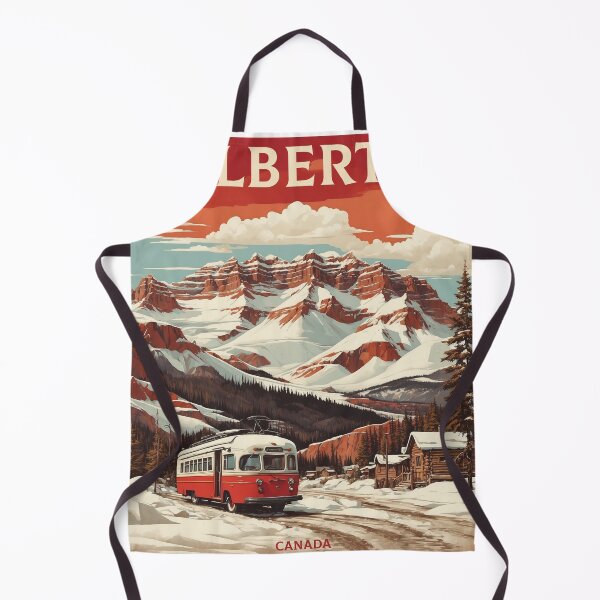 Item preview, Alberta Canada Vintage Poster Tourism designed and sold by TravelersGems.