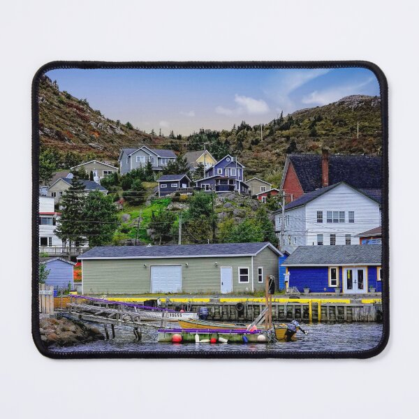 Item preview, Local fishing huts and houses Petty Harbour , St.John's Canada designed and sold by RosRidleyPhoto.