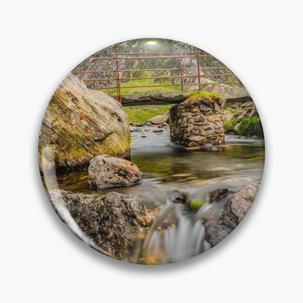 Item preview, Foot Bridge Cwm Idwal Snowdonia designed and sold by AJEvans.