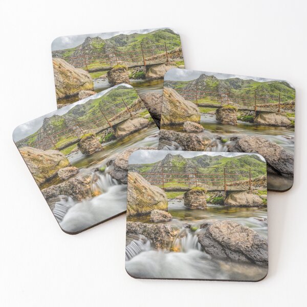 Item preview, Foot Bridge Cwm Idwal Snowdonia designed and sold by AJEvans.
