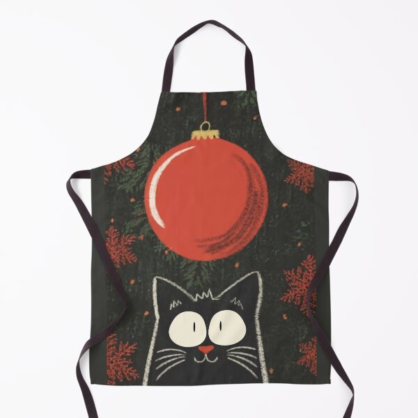 Item preview, Cat loves his Bauble, Christmas Cat designed and sold by Cr320.