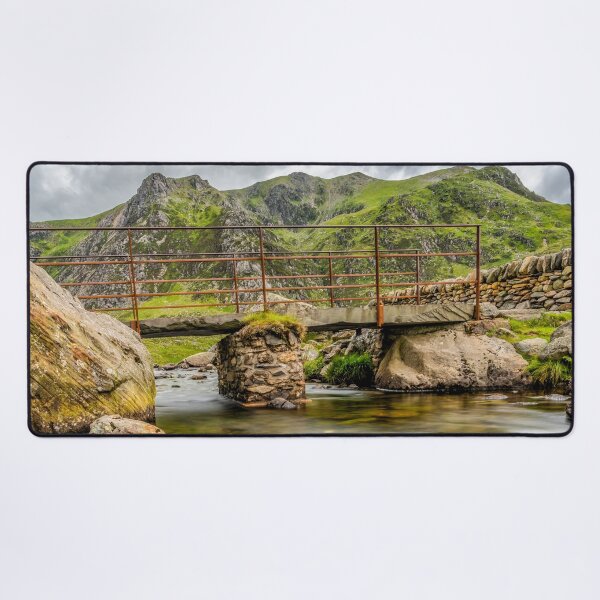 Item preview, Foot Bridge Cwm Idwal Snowdonia designed and sold by AJEvans.