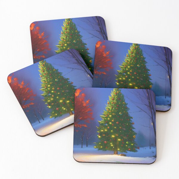 Item preview, Christmas Tree Decorated I By Linda Lee designed and sold by TheAbayArt.