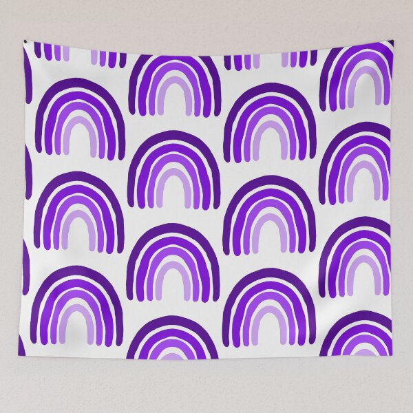Item preview, Doodle Rainbow Purple designed and sold by Happy-K.