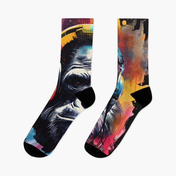 Item preview,  Gorilla listening to music  designed and sold by By:MarcinK.
