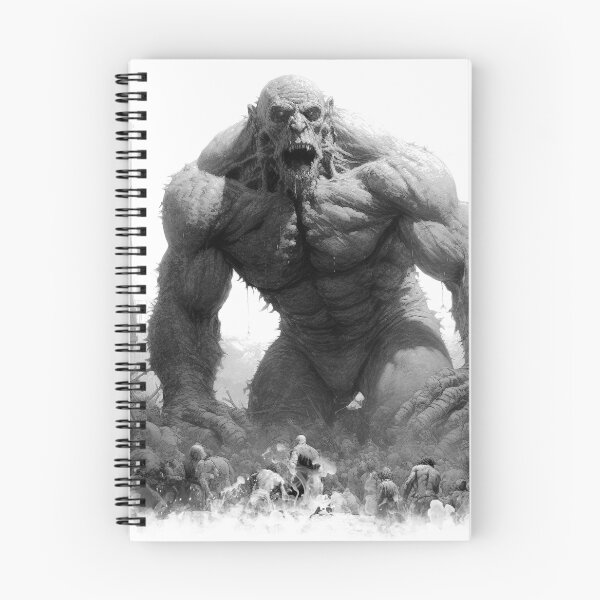 Item preview, Bedlam In Goliath Titan Arrival Series #4 Black & White limited edition! designed and sold by LastHighwayTees.