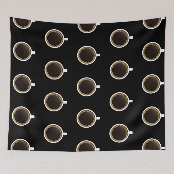 Item preview, Top view of a coffee cup with foam designed and sold by NataliaVVV.