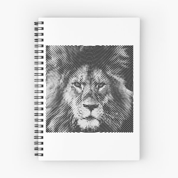 Item preview, The Lion's Majestic Whirl BnW designed and sold by Bustachille.