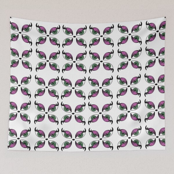 Item preview, Enchanting Gaze: Green Eyes with Pink Makeup designed and sold by carolainadesign.