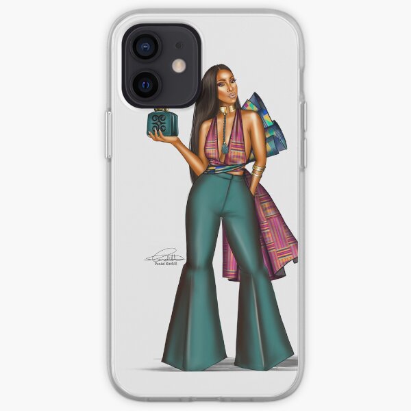 Kente Blu iPhone Soft Case