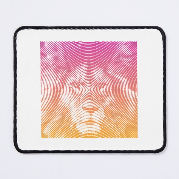 Item preview, The Lion's Majestic Whirl PinkToYellow designed and sold by Bustachille.