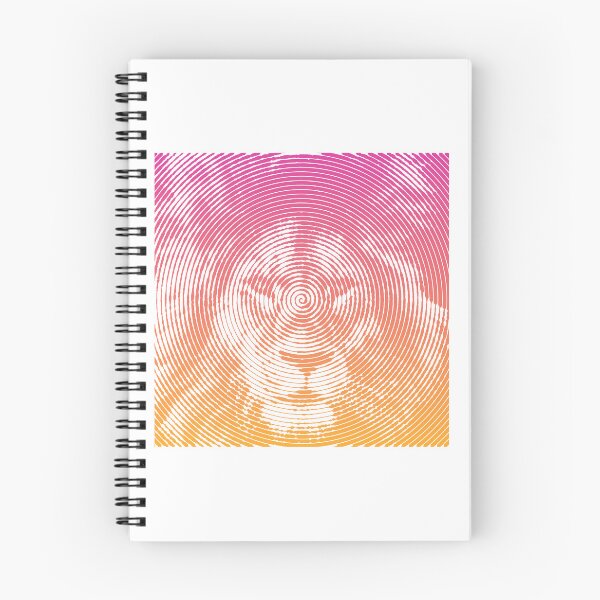 Item preview, The Lion's Majestic Whirl PinkToYellow designed and sold by Bustachille.