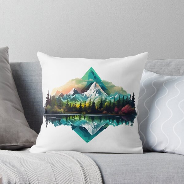 Item preview, Beautiful landscape with mountains, gift hiking designed and sold by Andrea-Design.