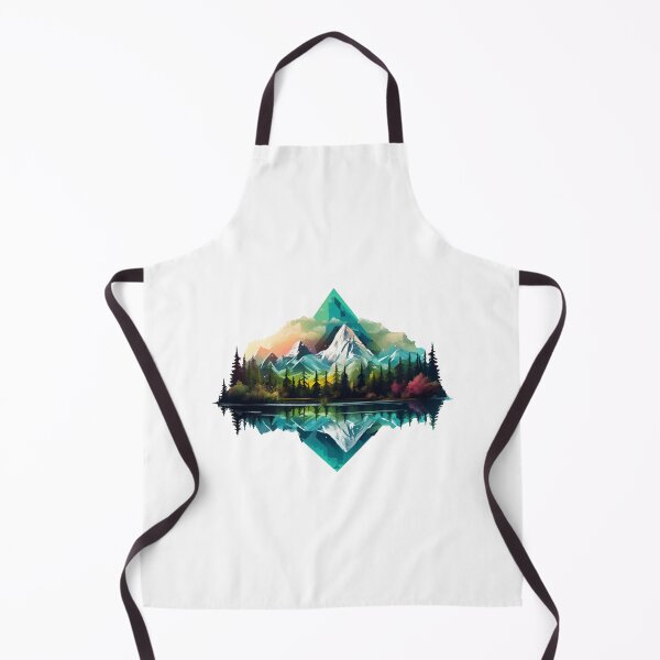 Artikelvorschau, Schöne Landschaft mit Berge, Geschenk Wandern entworfen und verkauft von Andrea-Design.