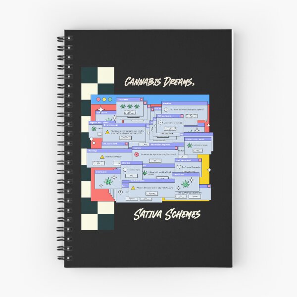 Item preview, Cannabis Dreams, Sativa Schemes  designed and sold by TwoBusyCreating.
