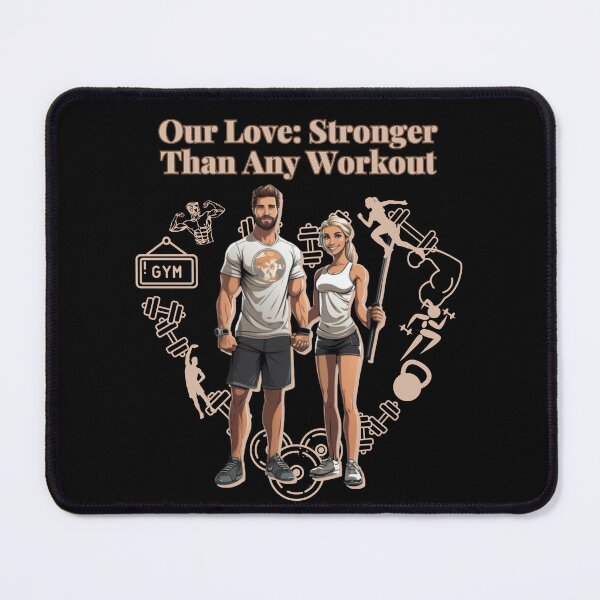 Item preview, OUR LOVE STRONGER THAN ANY WORKOUT - COUPLE GOALS FOR VALENTINES DAY designed and sold by justyna-s28.