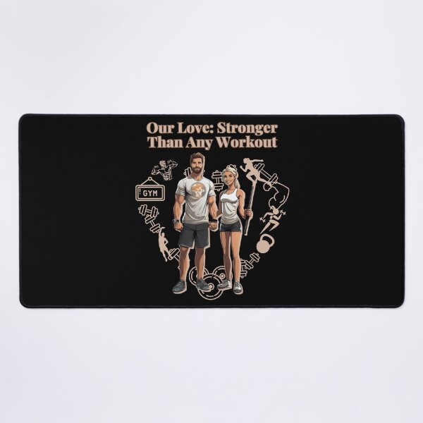 Item preview, OUR LOVE STRONGER THAN ANY WORKOUT - COUPLE GOALS FOR VALENTINES DAY designed and sold by justyna-s28.