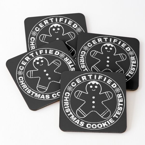 Item preview, Certified Christmas Cookie Tester (Stamp) designed and sold by SeledineArt.