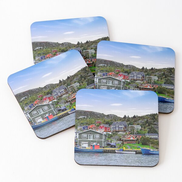 Item preview, Waterfront view of Petty Harbour designed and sold by RosRidleyPhoto.