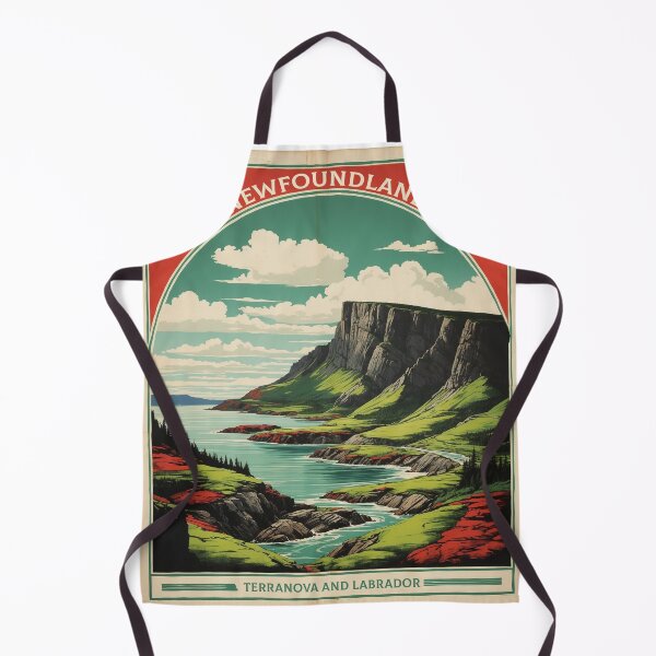 Item preview, Newfoundland Canada Vintage Poster Tourism designed and sold by TravelersGems.