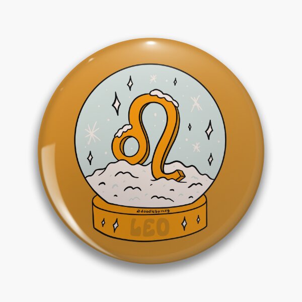 Item preview, Leo Snow Globe designed and sold by doodlebymeg.