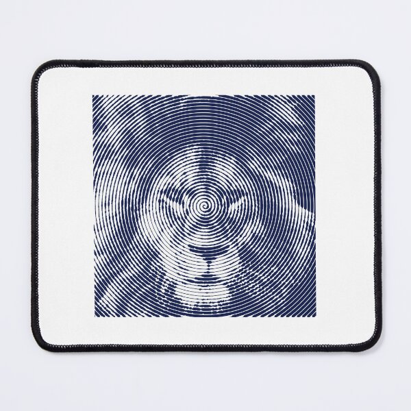 Item preview, The Lion's Majestic Whirl DarkBlue designed and sold by Bustachille.