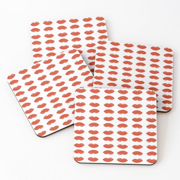 Item preview, Passionate Red Lips Pattern designed and sold by carolainadesign.