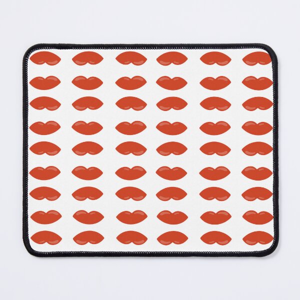 Item preview, Passionate Red Lips Pattern designed and sold by carolainadesign.