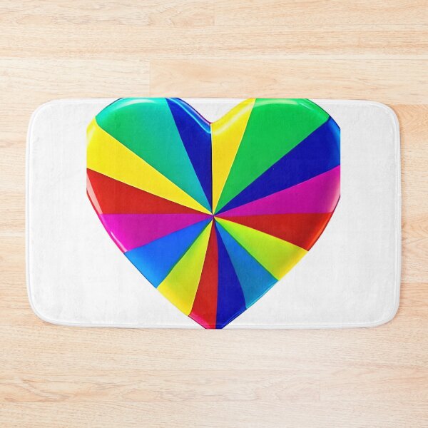 Item preview, STARBURST HEART COLORFUL RAINBOW designed and sold by Sanny88.